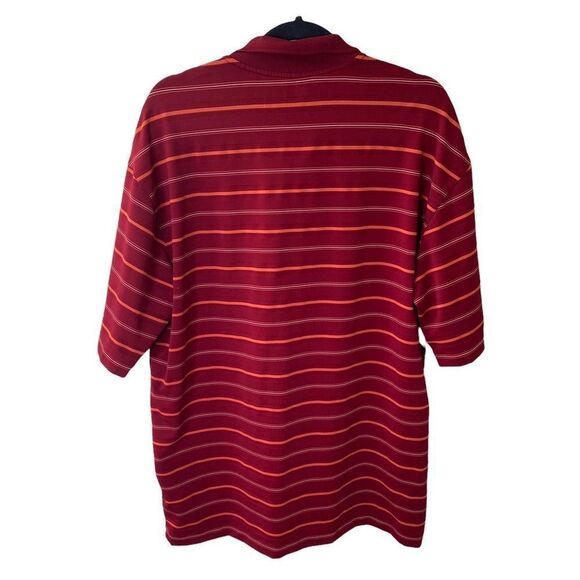 Nike Golf Striped Polo Shirt Sz L - Picture 4 of 7